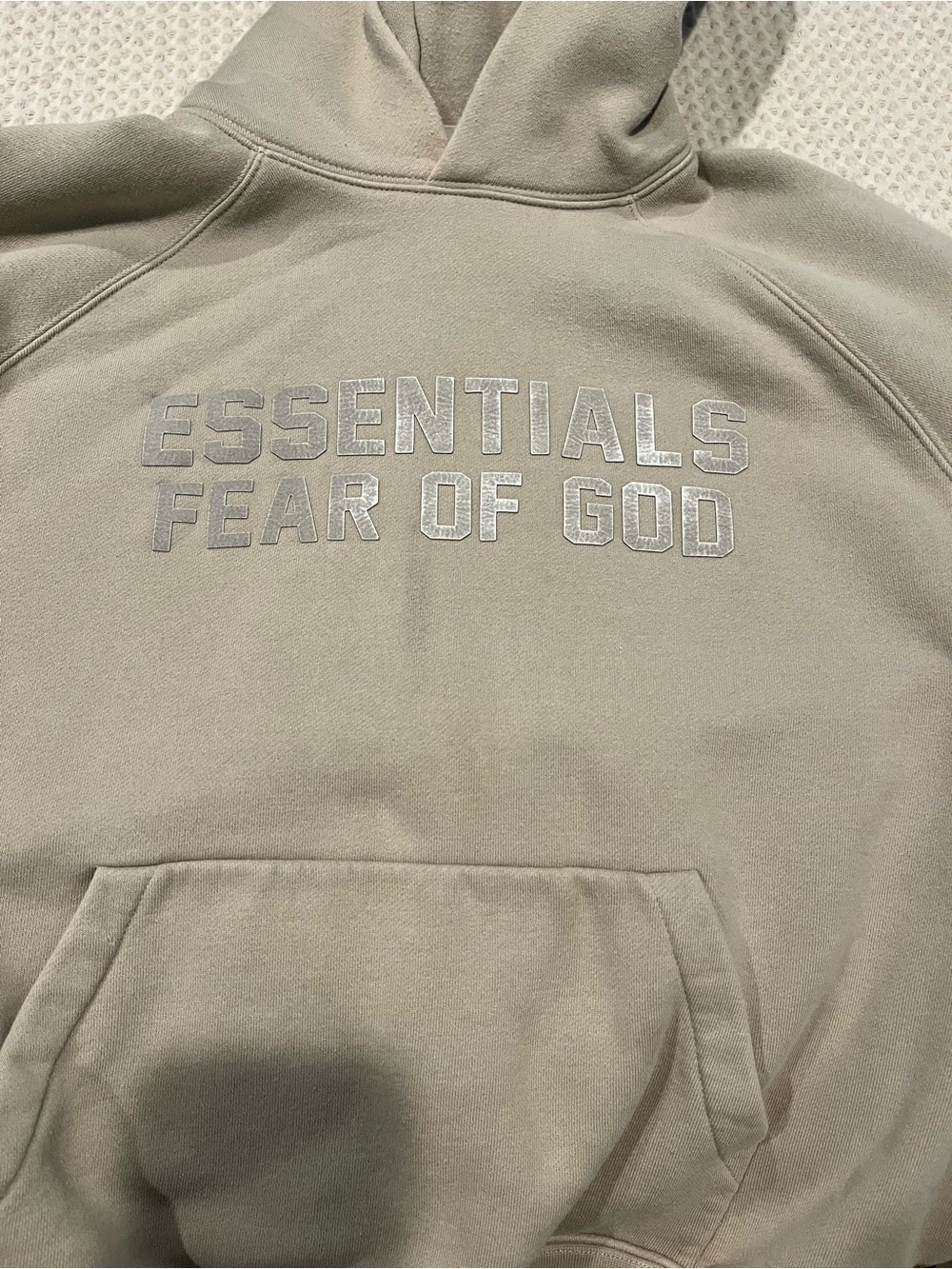 Fear of God ESSENTIALS Men's Hoodie - Beige Taupe